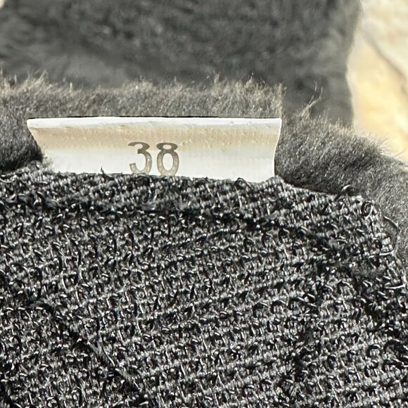 Sollbeam Slippers Womens Size 38 US 8 Black Soft Fuzzy Faux Fur Slides NWT - Picture 11 of 11